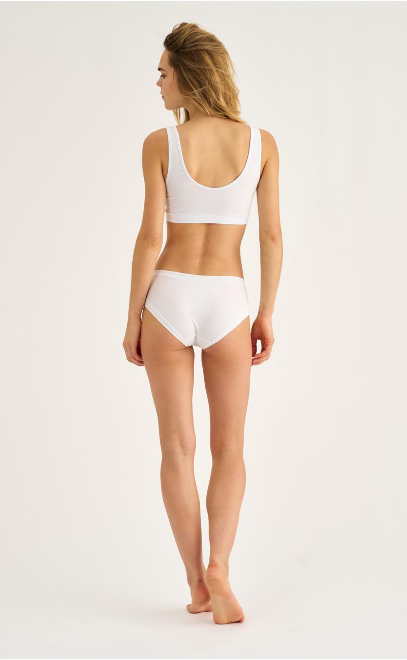 Hipster | Bambus-Viskose | weiß -JBS of Denmark Women