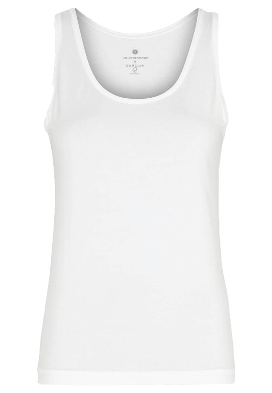Tanktop | Bambus-Viskose | weiß -JBS of Denmark Women