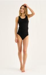 Tanktop | Bambus-Viskose | schwarz -JBS of Denmark Women