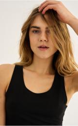 Tanktop | Bambus-Viskose | schwarz -JBS of Denmark Women