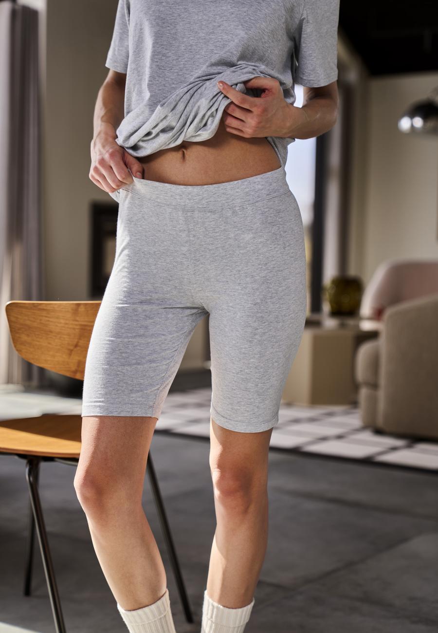 Untershorts | Bambus-Viskose | hellgrau melange -JBS of Denmark Women
