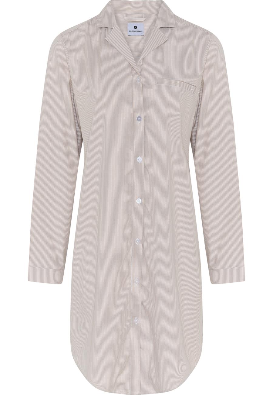 Nachthemd | Bambus-Viskose | sand gestreift -JBS of Denmark Women