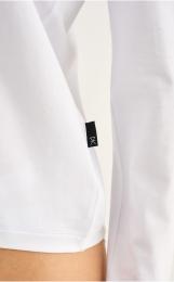 Langarm-Shirt | Bambus-Viskose | weiß -JBS of Denmark Women