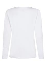 Langarm-Shirt | Bambus-Viskose | weiß -JBS of Denmark Women