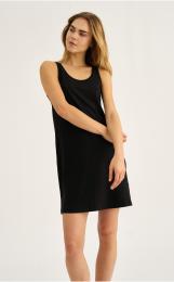 Jersey-Kleid | Bambus-Viskose | schwarz -JBS of Denmark Women