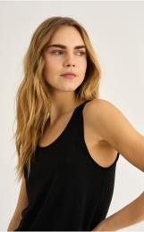 Jersey-Kleid | Bambus-Viskose | schwarz -JBS of Denmark Women