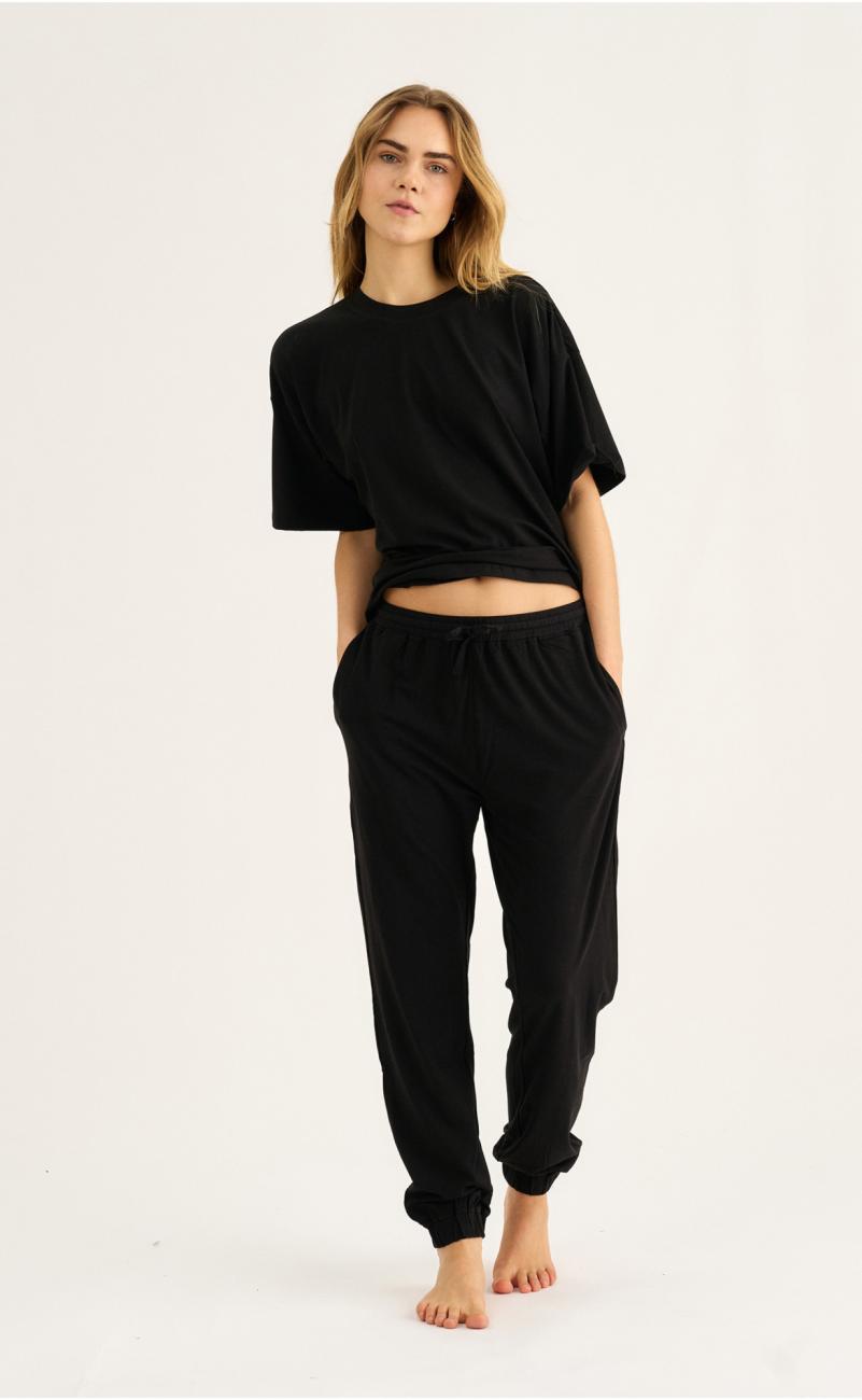Jogginghose | Bambus-Viskose | schwarz -JBS of Denmark Women