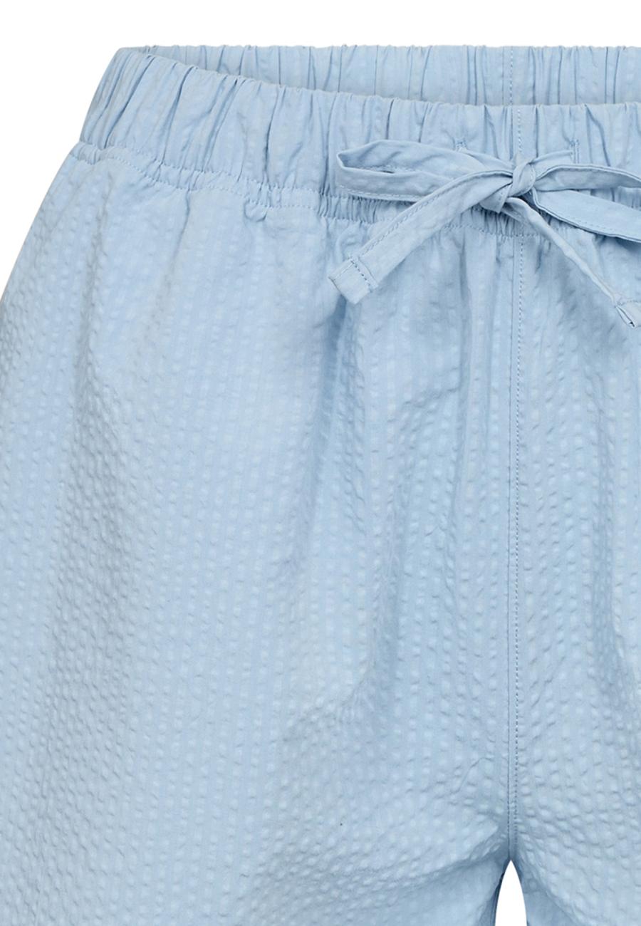 Pyjamashorts, Seersucker | Bambus-Viskose | blau -JBS of Denmark Women
