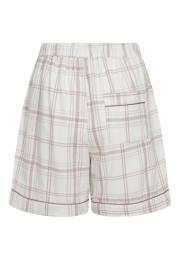 Pyjamashorts, Flanell | 100% Bio-Baumwolle | rosa kariert -JBS of Denmark Women