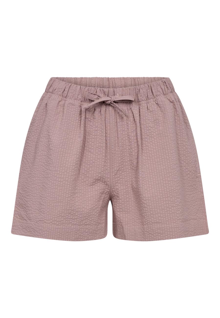 Pyjamashorts, Seersucker | Bambus-Viskose | rosé -JBS of Denmark Women