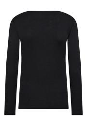 Langarm-Shirt | 100% Bio-Wolle | Schwarz -JBS of Denmark Women