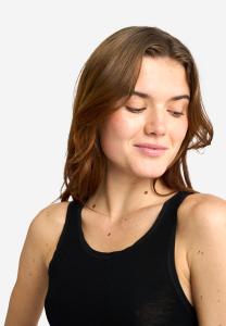 Tanktop | 100% Bio-Wolle | Schwarz -JBS of Denmark Women