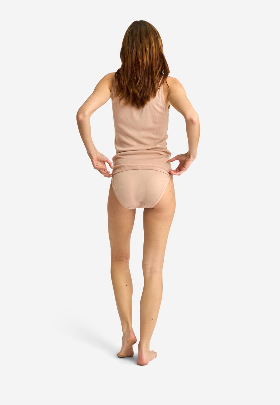 Tai, 100% Wolle, Nude