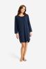 Big-Shirt, Langarm | Bambus-Viskose | navy -JBS of Denmark Women