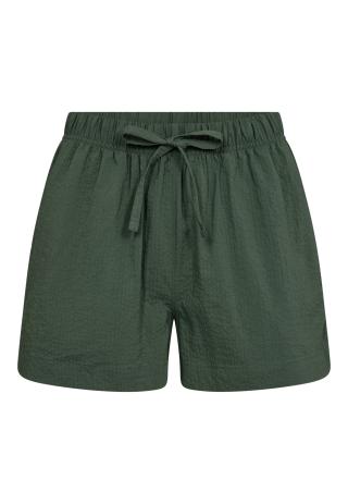 Pyjamashorts, Seersucker | Bambus-Viskose | grün -JBS of Denmark Women