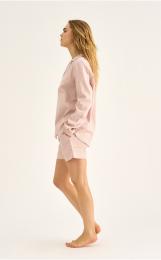 Pyjamashorts | Bambus-Viskose | Pfirsich -JBS of Denmark Women