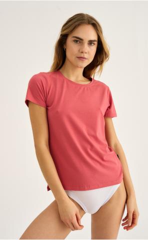 T-Shirt | Bambus-Viskose | rot -JBS of Denmark Women