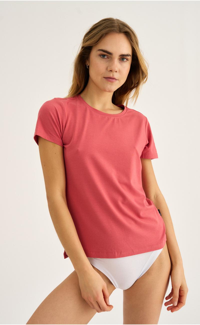 T-Shirt | Bambus-Viskose | rot -JBS of Denmark Women