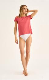 T-Shirt | Bambus-Viskose | rot -JBS of Denmark Women