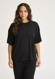 Oversize Tee | Bambusviskose | Schwarz -JBS of Denmark Women
