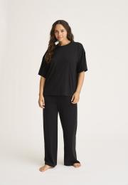 Oversize Tee | Bambusviskose | Schwarz -JBS of Denmark Women
