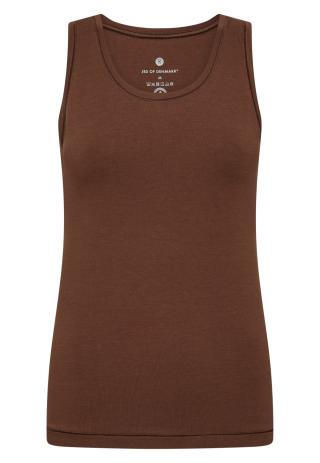 Tanktop | Bambusviskose | Braun -JBS of Denmark Women