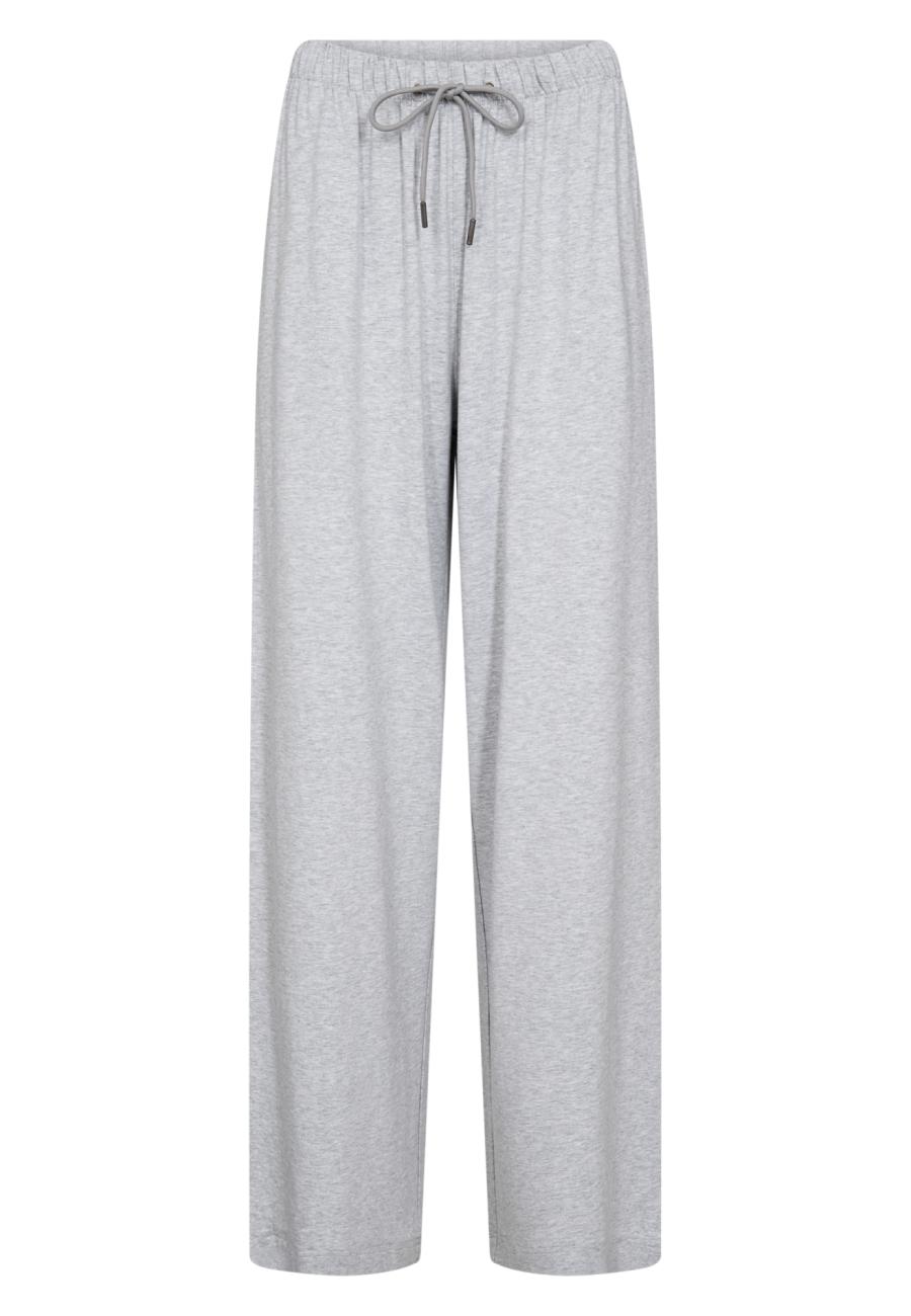 Hose „gerades Bein“ | Bambusviskose | Hellgrau meliert -JBS of Denmark Women