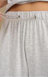 Hose „gerades Bein“ | Bambusviskose | Hellgrau meliert -JBS of Denmark Women