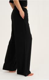 Hose „gerades Bein“ | Bambusviskose | Schwarz -JBS of Denmark Women