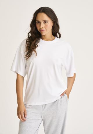 Oversize Tee | Bambusviskose | Weiß -JBS of Denmark Women