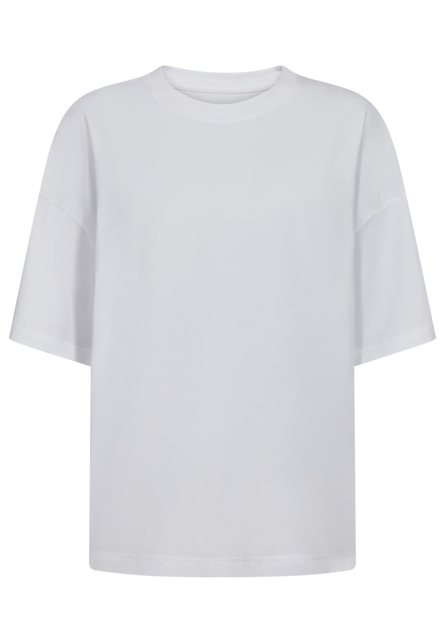 Oversize Tee | Bambusviskose | Weiß -JBS of Denmark Women