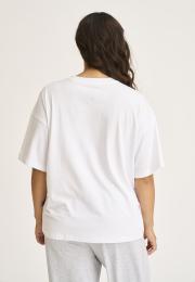 Oversize Tee | Bambusviskose | Weiß -JBS of Denmark Women