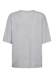 Oversize Tee | Bambusviskose | Hellgrau melange -JBS of Denmark Women