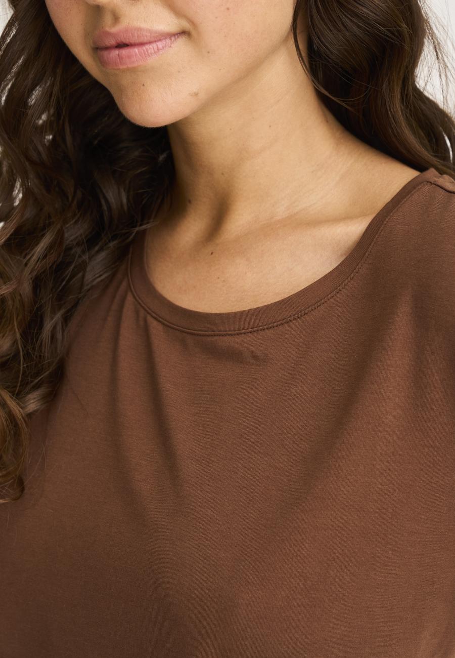 Big Shirt | Bambusviskose | Braun -JBS of Denmark Women
