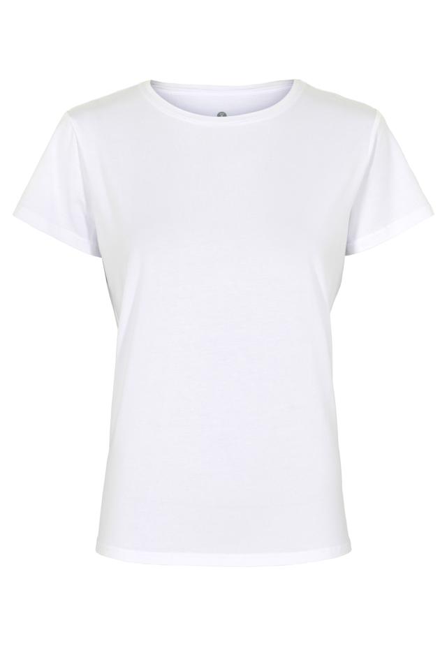 T-Shirt | Bambus-Viskose | weiß -JBS of Denmark Women
