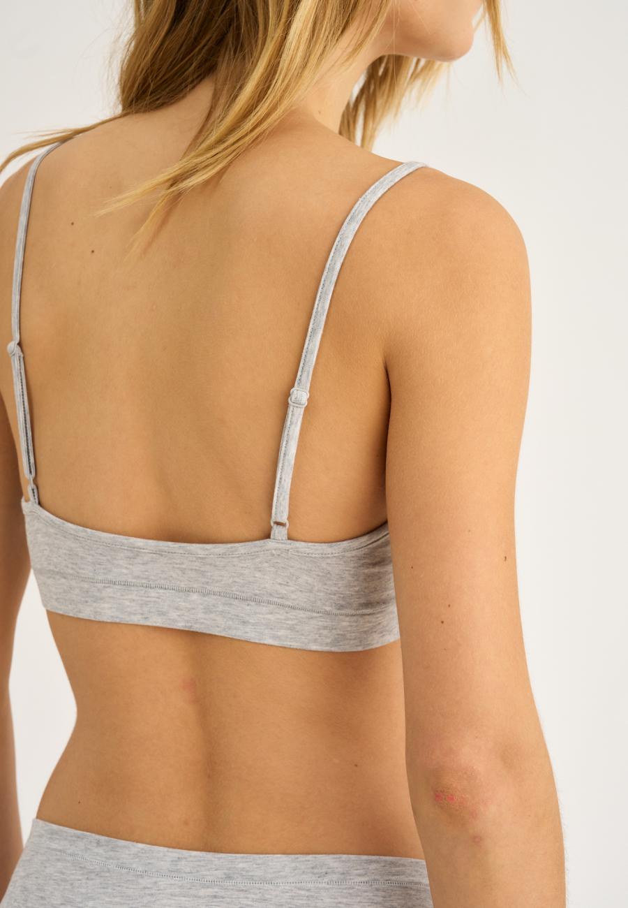 Bustier | Bambusviskose | Grau -JBS of Denmark Women