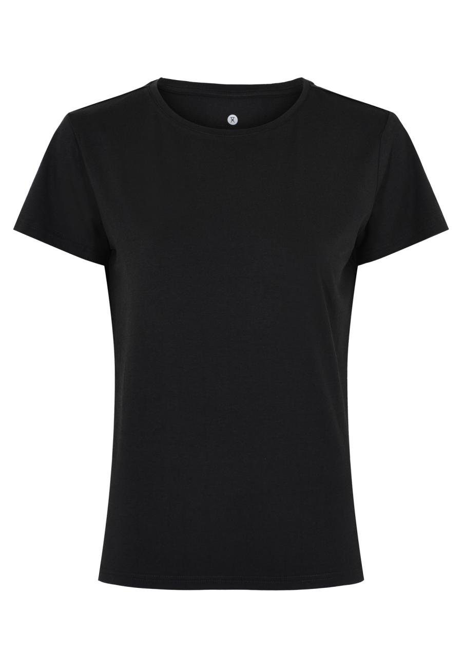 T-Shirt | Bambusiskose | Schwarz -JBS of Denmark Women