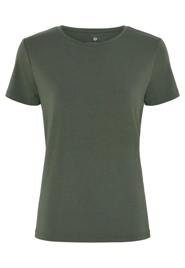 T-Shirt | Bambusviskose | Grün -JBS of Denmark Women