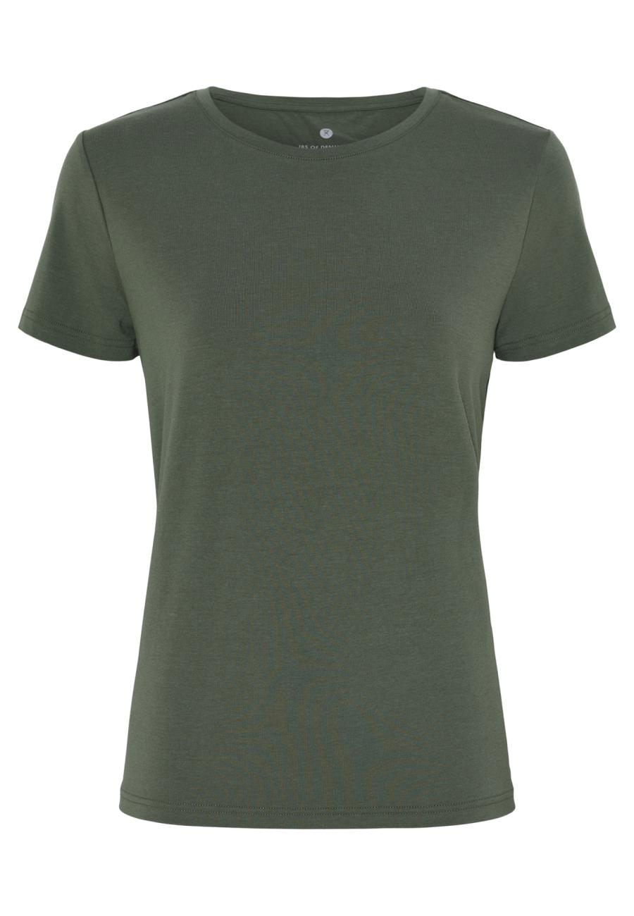 T-Shirt | Bambusviskose | Grün -JBS of Denmark Women