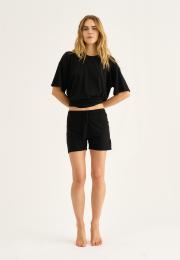 Sweatshorts | Bambus-Viskose | schwarz -JBS of Denmark Women