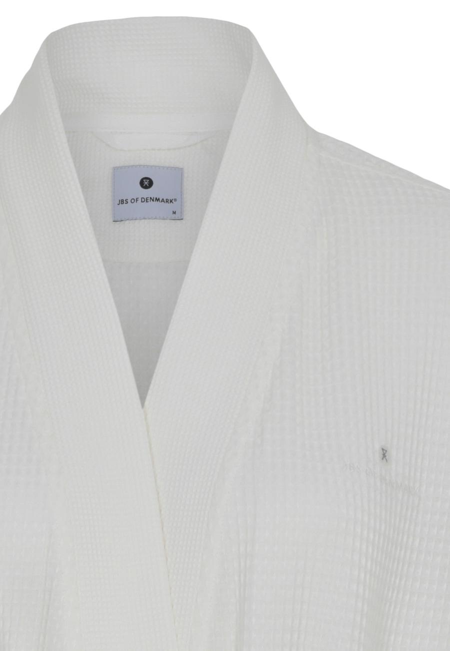 Morgenmantel, Waffel | Bambus-Viskose | weiß -JBS of Denmark Women