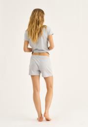 Sweatshorts | Bambus-Viskose | hellgrau melange -JBS of Denmark Women