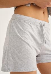 Sweatshorts | Bambus-Viskose | hellgrau melange -JBS of Denmark Women