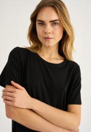 Big Shirt | Bambusviskose | Schwarz -JBS of Denmark Women