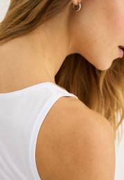 Trägertop, 2er-Pack | Bambus-Viskose | weiß -JBS of Denmark Women