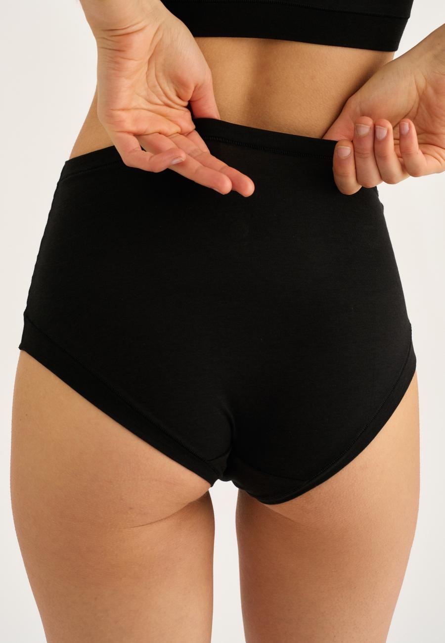 Maxi, 3er-Pack | Bambus-Viskose | schwarz -JBS of Denmark Women