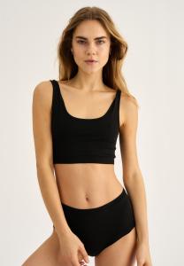Bustier, Bambus-Viskose, schwarz