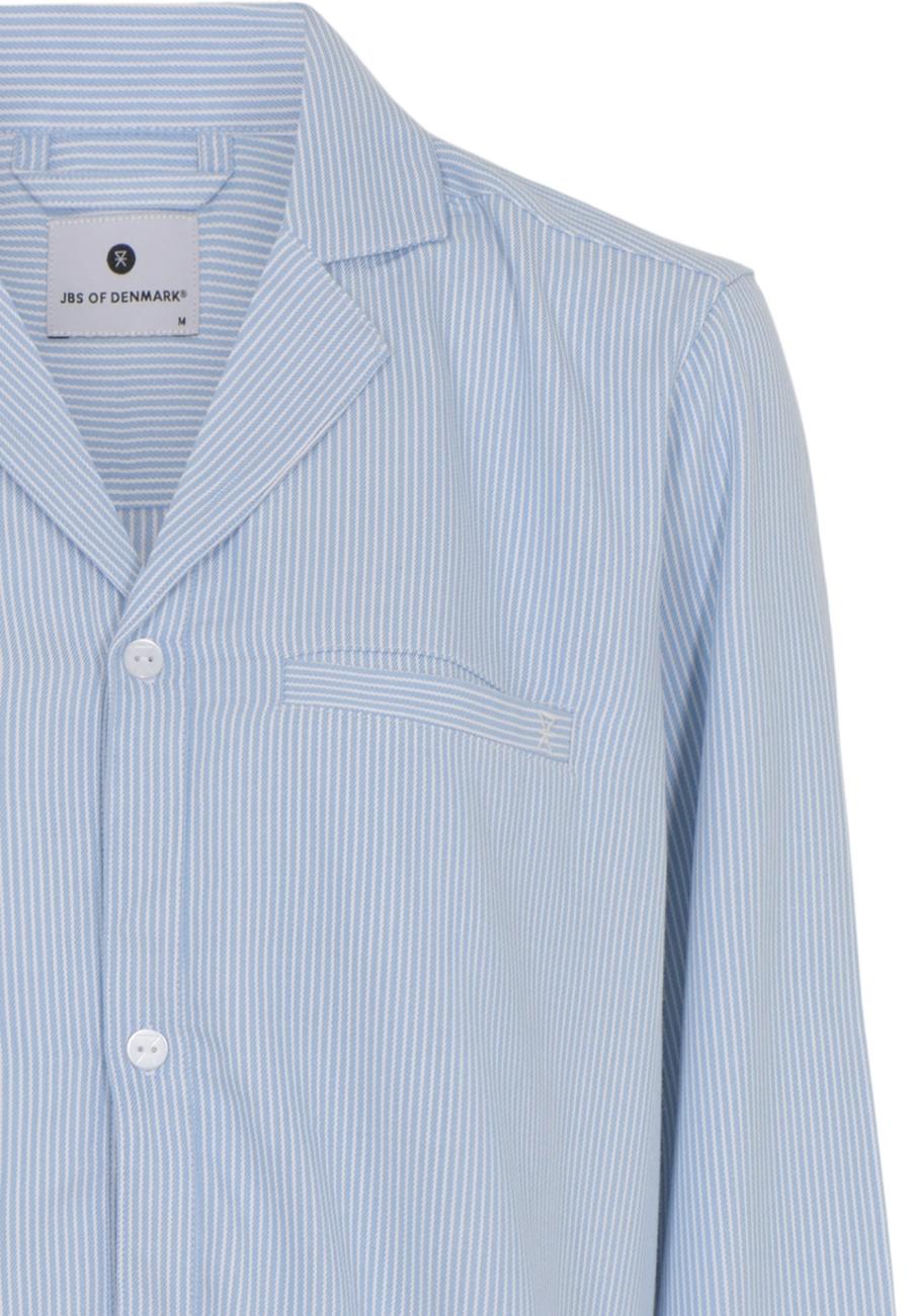 Nachthemd | Bambus-Viskose | blau gestreift -JBS of Denmark Women