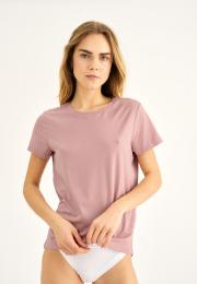 T-Shirt | Bambus-Viskose | Rosa -JBS of Denmark Women