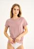 T-Shirt | Bambus-Viskose | Rosa -JBS of Denmark Women